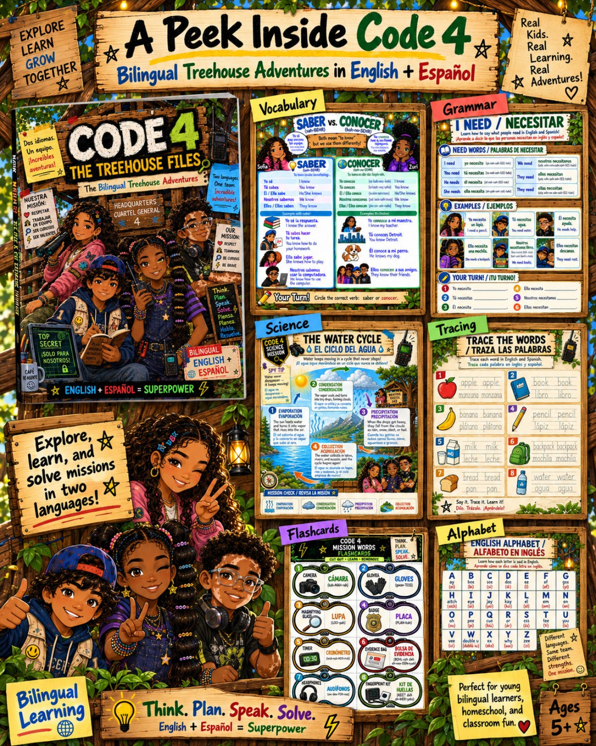 Code 4 The Treehouse Files preview pages