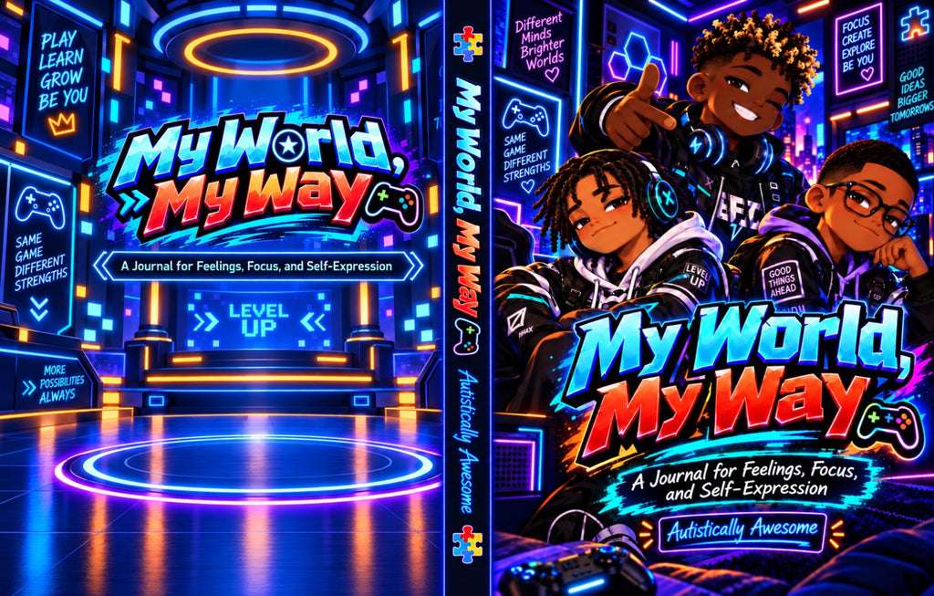 My World, My Way blue and orange cover artwork