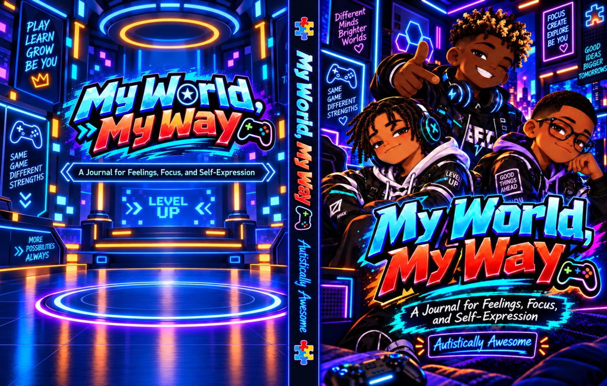 My World, My Way blue and orange cover artwork