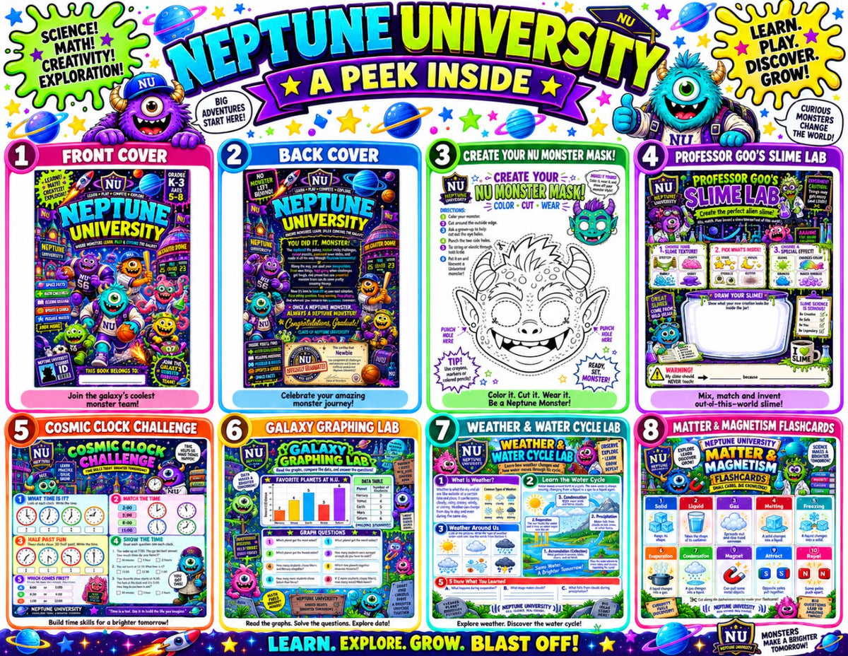 Neptune University preview pages